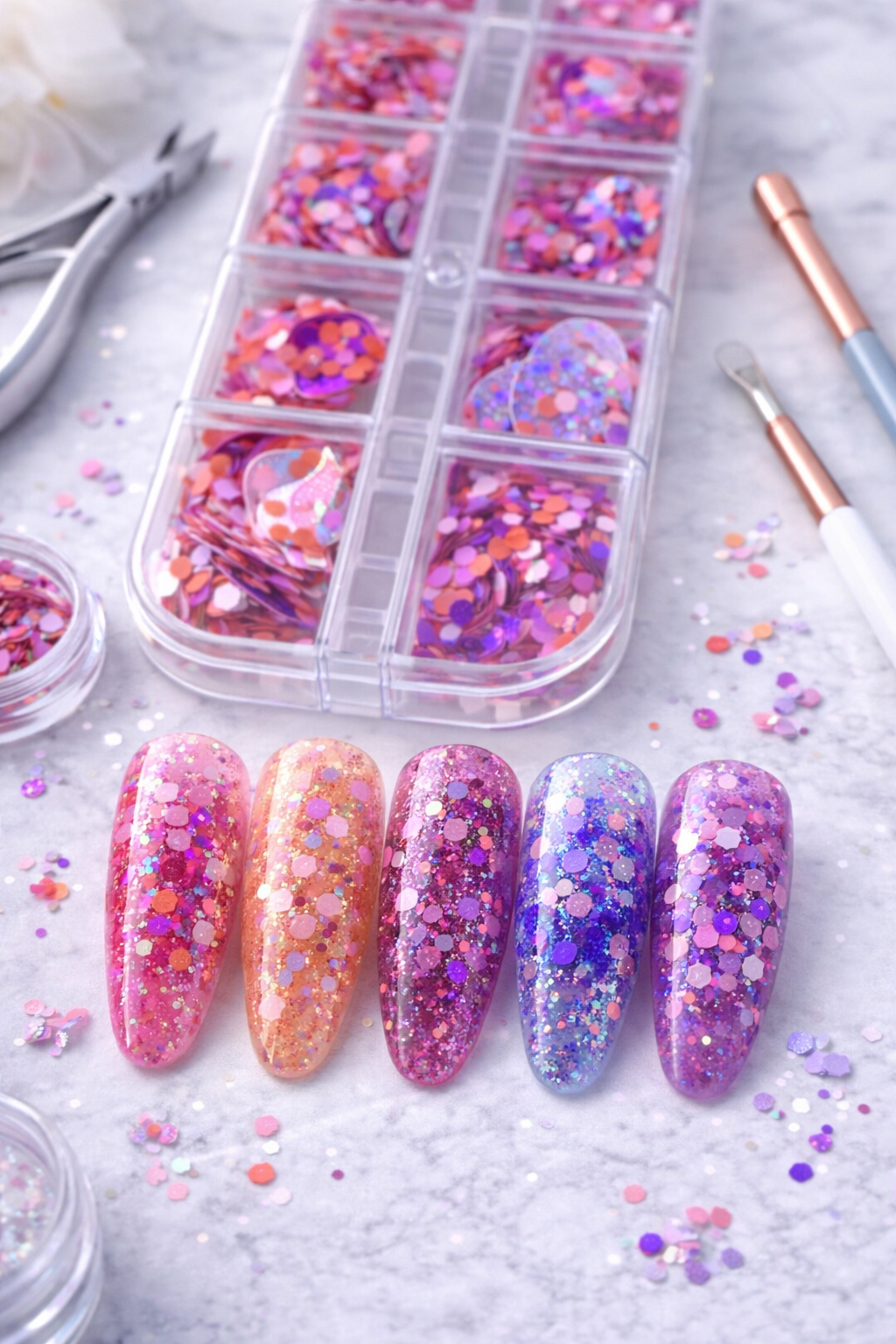 Gel-Le - Heart confetti - Valentine