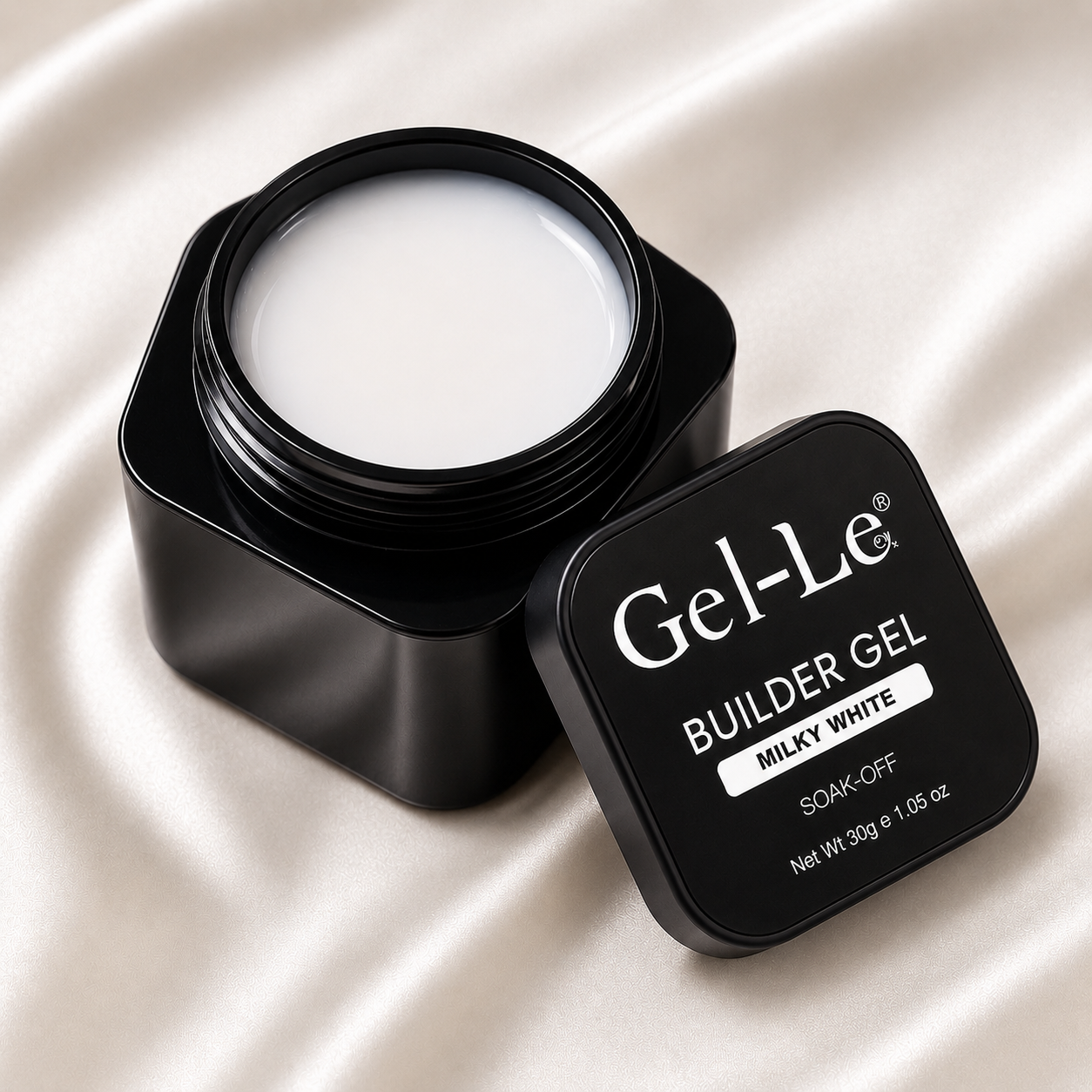 Gel-Le - Builder Gels - Milky White (1oz)