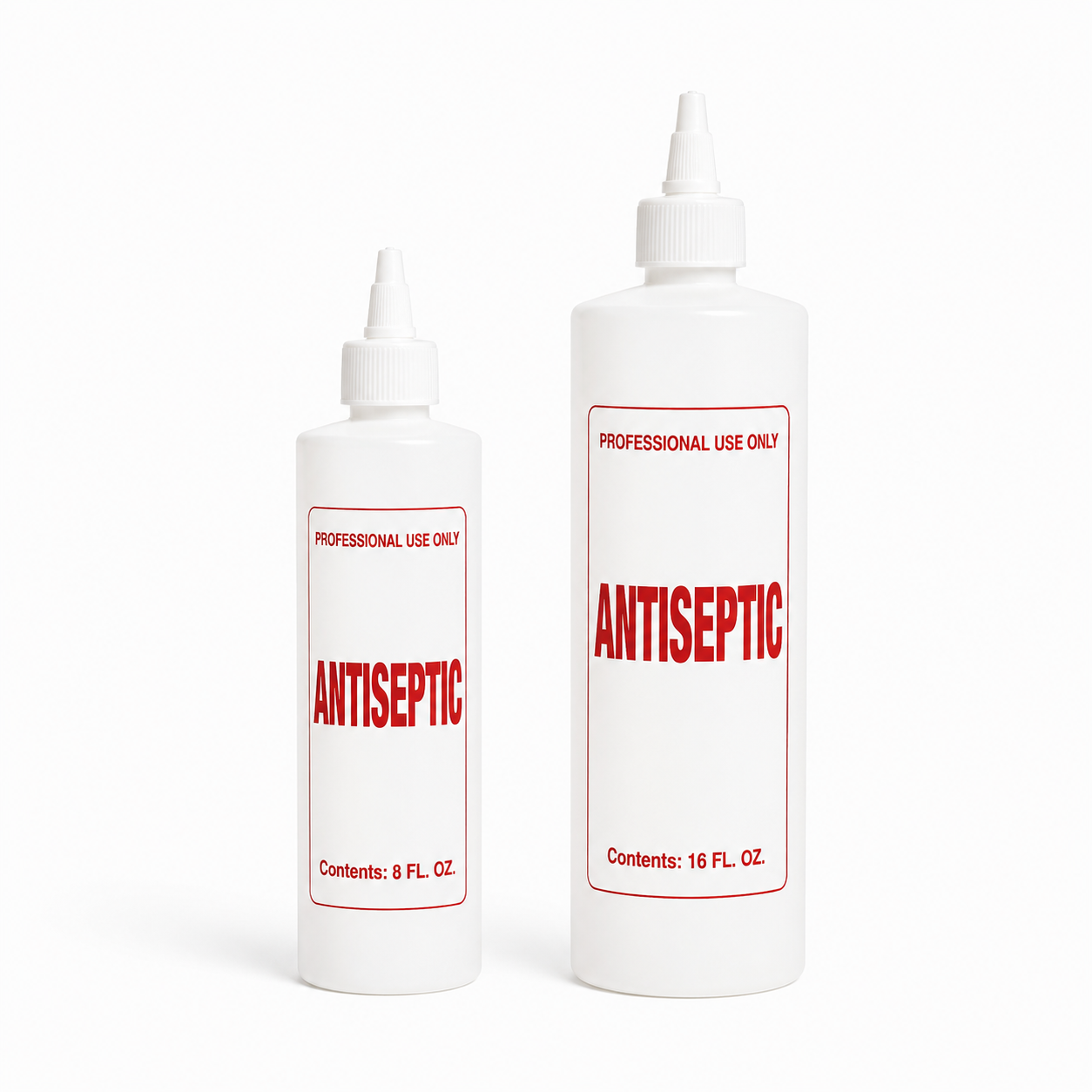 Empty "Antiseptic" Bottles