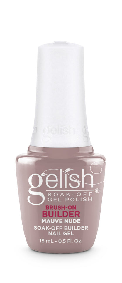 Gelish Brush-On Builder Gel - Mauve Nude .5oz