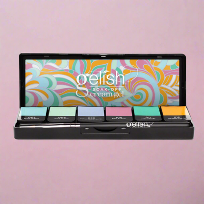 Gelish Solid Cream Gel -  Pretty Pastels (6pc Palette)