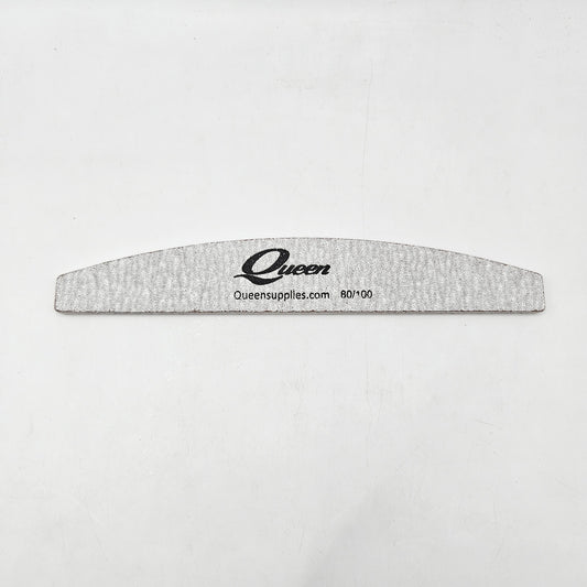 Queens - Zebra Files - Half-Moon - 80/100 Grit (1pc)