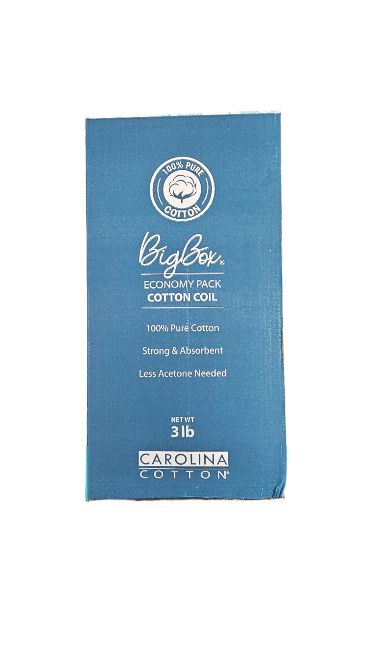 Carolina 100% Expand-A-Coil Cotton 3lbs