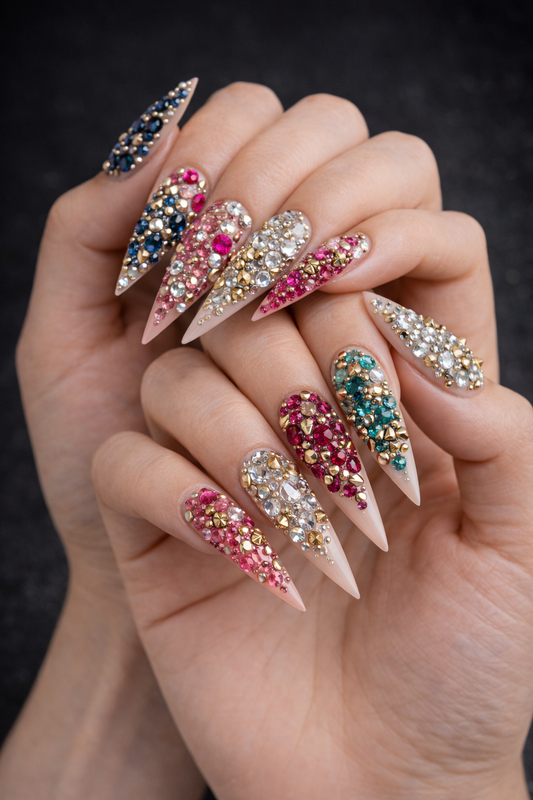 Queen - Assorted Rhinestones - #04