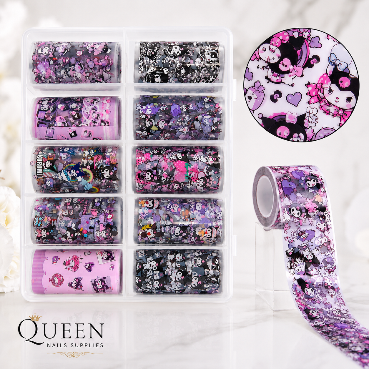 Queen - Hello Kitty / Kuromi Foil- Foils24