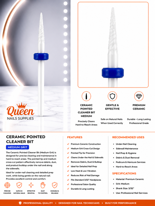 Ceramic Pointed Bits - Medium