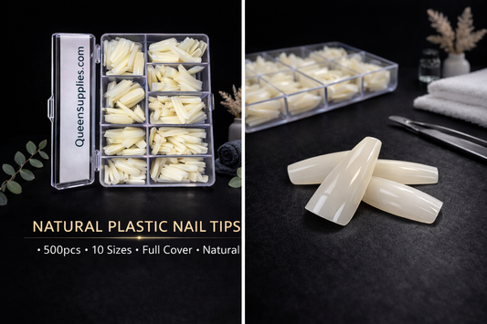 Queen - Natural Ballerina Full Coverage Tips 500pc