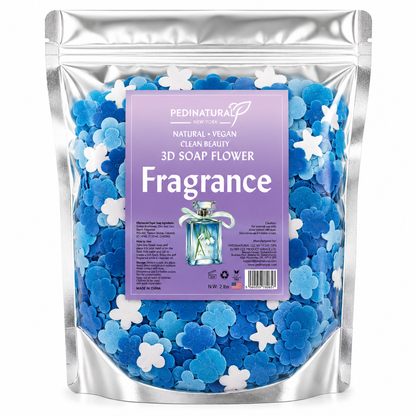 PediNatural 3D Soap Flowers – Effervescent Pedicure Soak | 2 lb