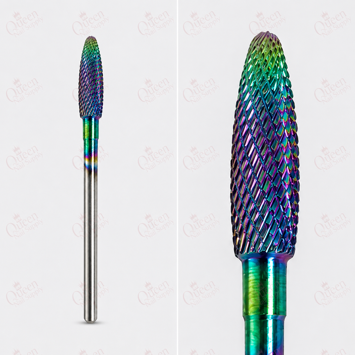 Titanium Cone Cuticle and Under Nail Cleaner Bit - Coarse