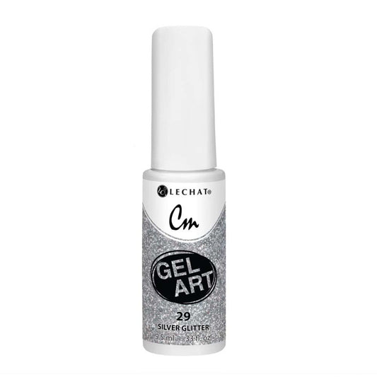 Lechat - CM Gel Art - 29 Silver Glitter .3oz
