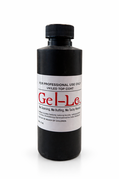 Gel-Le - Non-Cleansing Top Coat .5oz(Gel)
