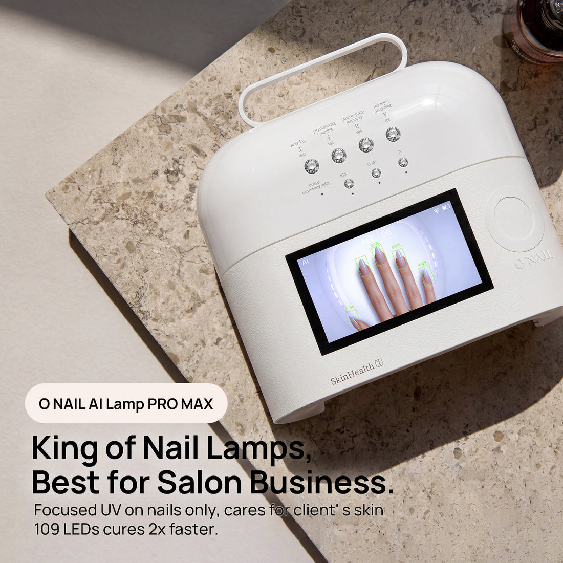 ONAIL - Rechargeable AI Nail Lamp - SUNX PRO MAX