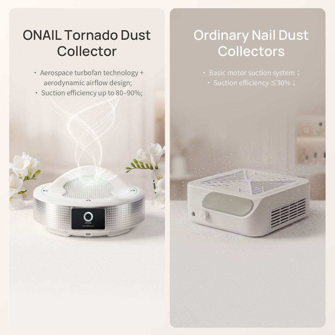 ONAIL - Plug-in Nail Dust Collector Tornado No.1