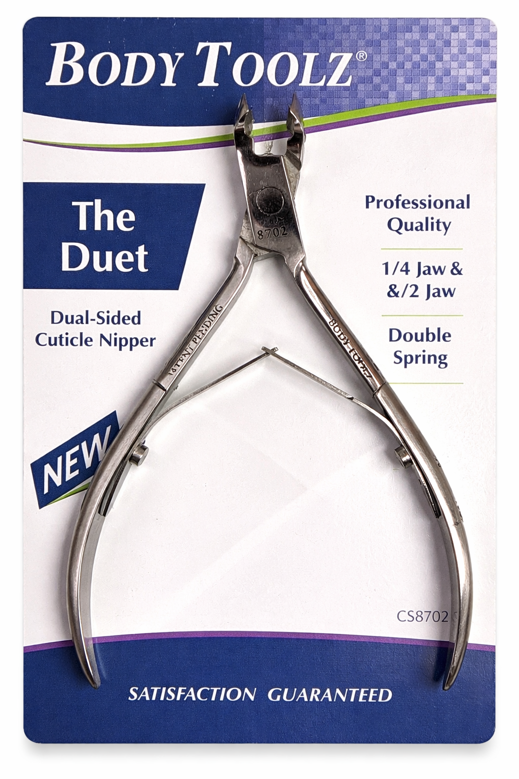 Body Toolz - CS8702 "The Duet" Dual Sided Cuticle Nipper