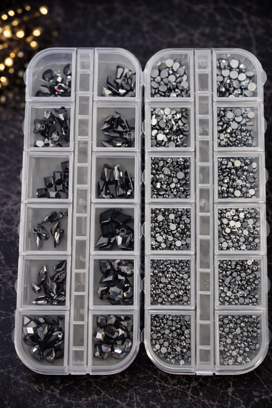 Queen - Rhinestone Duo- Slate Stones - #19