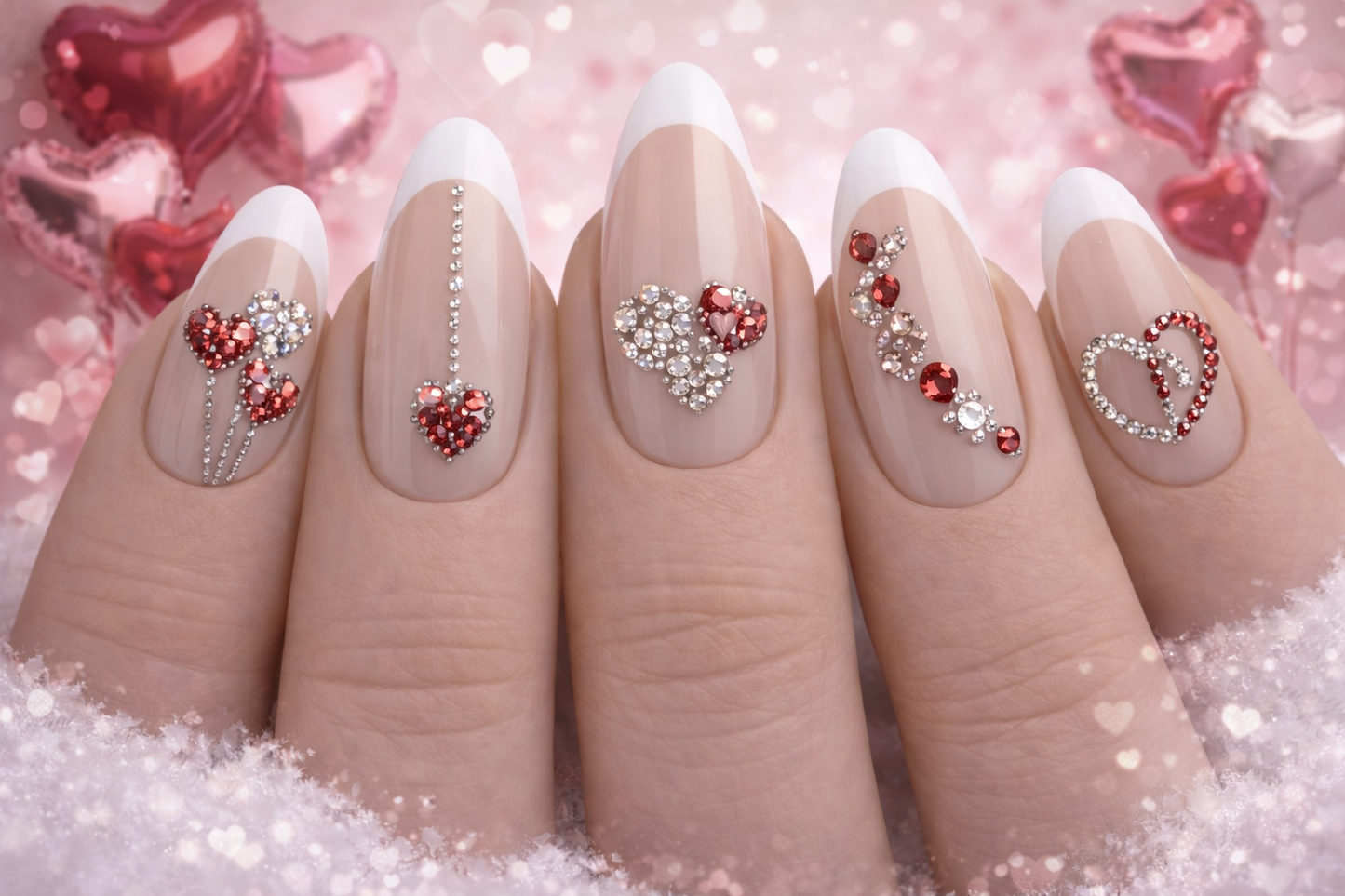 Queen - Crystal Clear  Rhinestone - Gems -Duo Set - #15