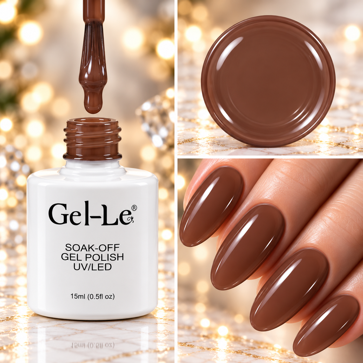 Gel-Le - L295 Mocha Me Happy (Gel)