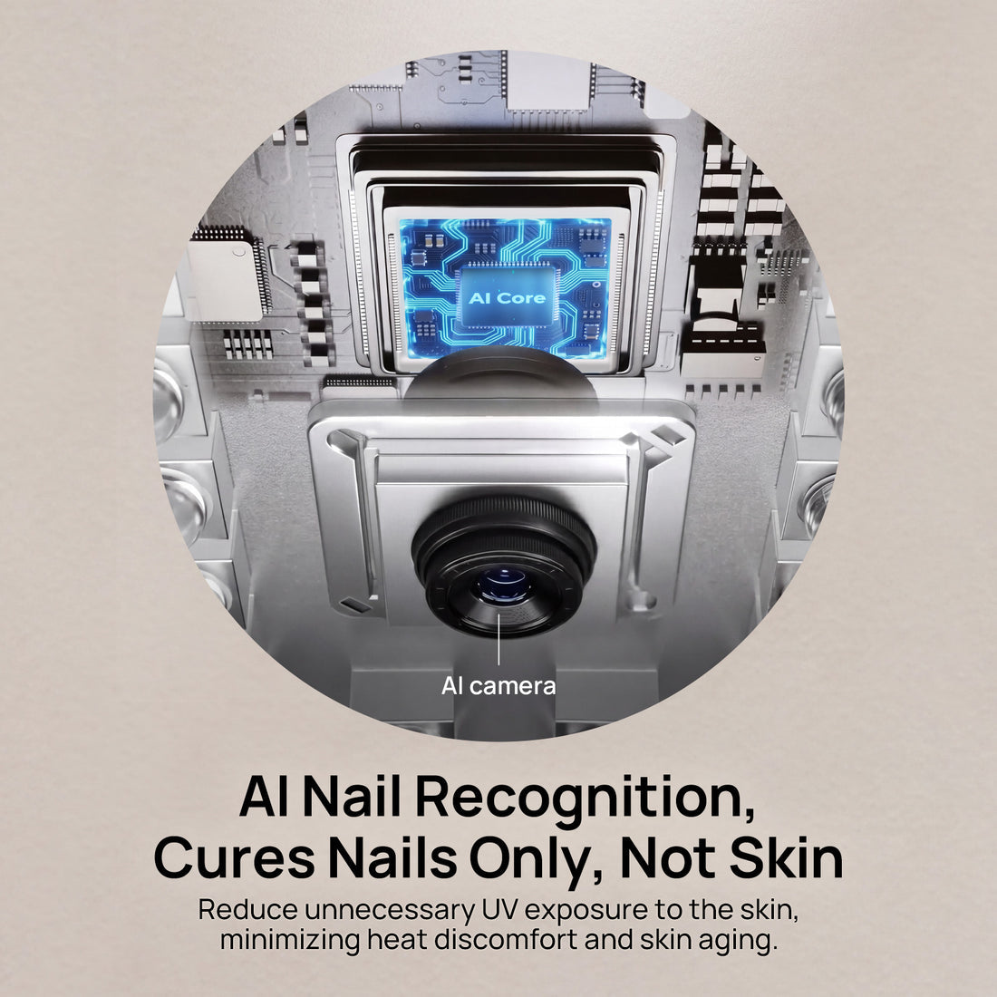 ONAIL - Rechargeable AI Nail Lamp - SUNX PRO MAX