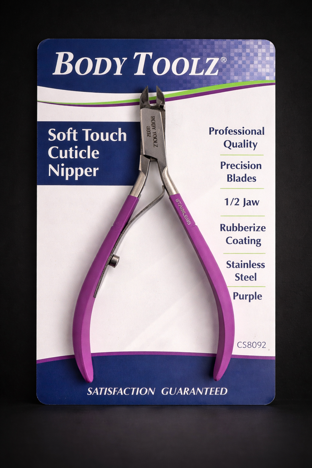 Body Toolz - Soft Touch Cuticle Nipper 1/2 Jaw