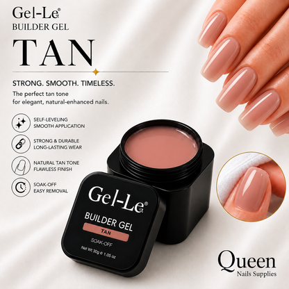 Gel-Le - Builder Gels - Tan (1oz)