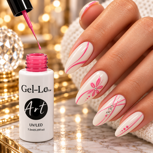 Gel-Le - A10 Pink (Gel Art)