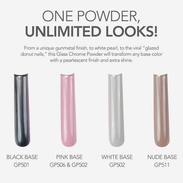 Kiara Sky - Rub On Chrome Powder - RC09 Glass