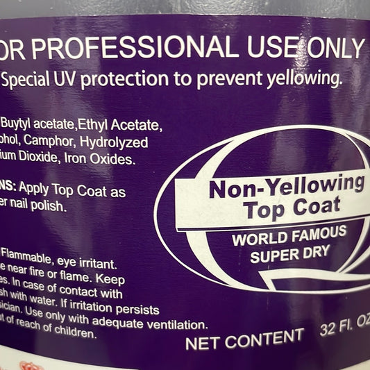 Queens - Non-Yellowing Top Coat 128oz(gal)