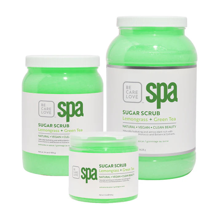 BCL Spa - Lemongrass + Green Tea - Sugar Scrub