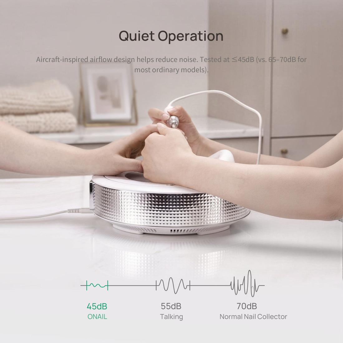 ONAIL - Plug-in Nail Dust Collector Tornado No.1