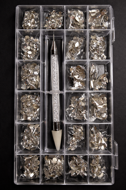 Gel-le - Luxury Rhinestone Kit #33 (Clear)