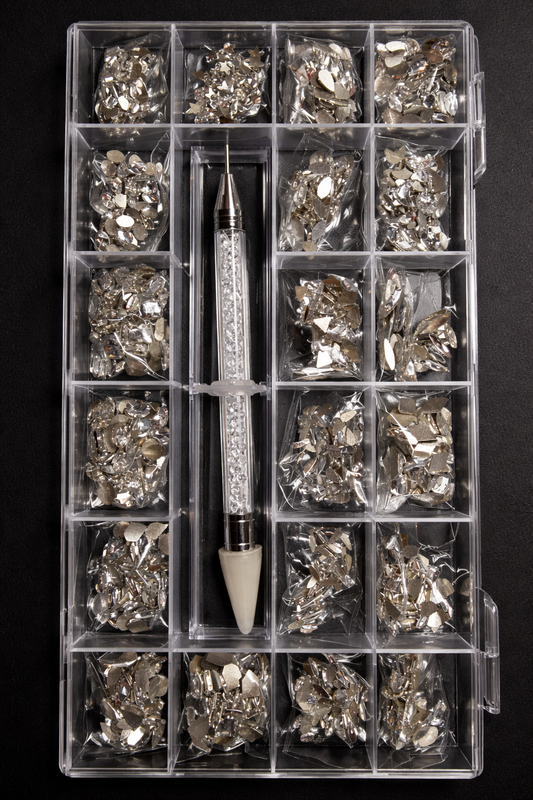 Gel-le - Luxury Rhinestone Kit #33 (Clear)