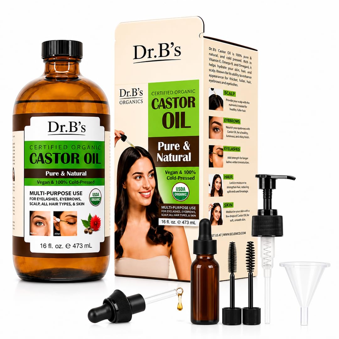 Dr.B's - Organic Castor Oil 16oz