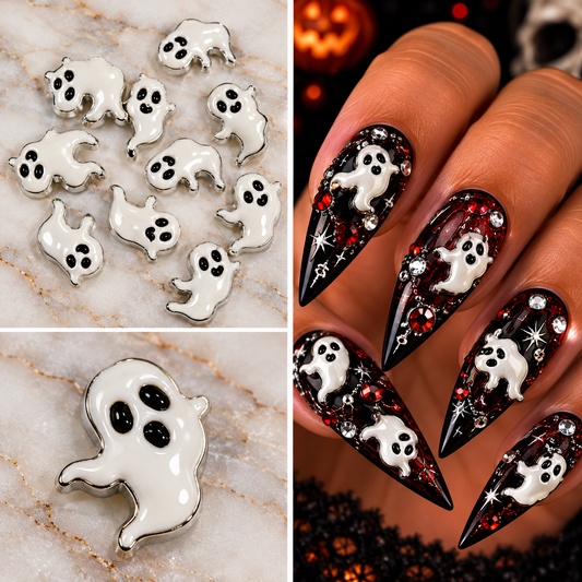 Queen - Nail Charms 10pc - #419 Ghosts