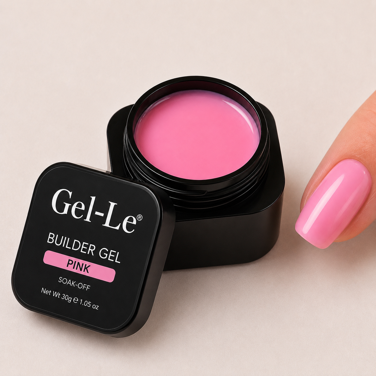 Gel-Le - Builder Gels - BG05 Pink 1oz