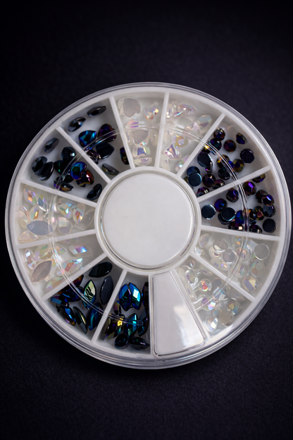 Queen - Heart and Tear Drops Gems  - Stones18