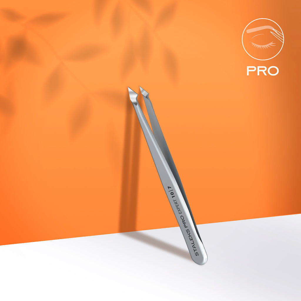 Staleks Pro - Expert 10 Professional Eyebrow Tweezers Type 7