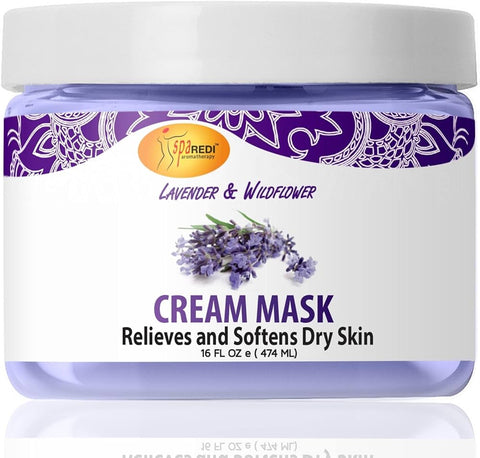 Spa Redi - Cream Mask - Lavender & Wildflower 16oz