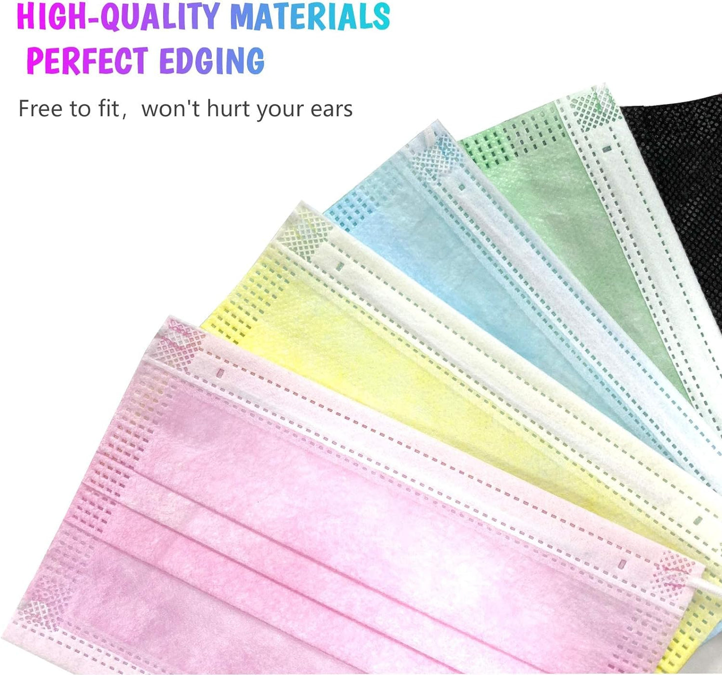 TaiMu - Kids Face Mask 50pc(Five Color)