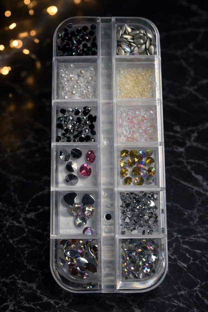Queen - Rhinestones - charms-Pearls -#75