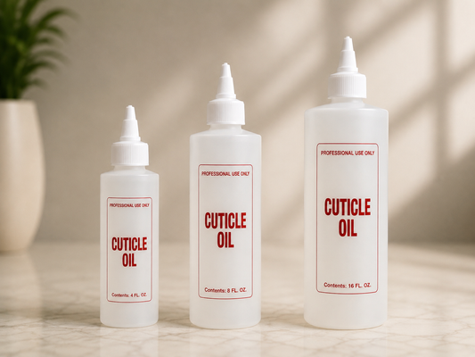 Empty "Cuticle Oil" Bottles