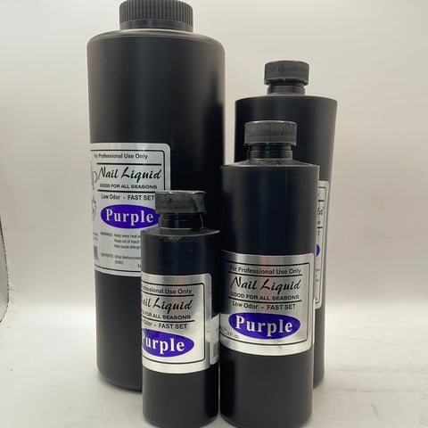 Vip - Purple Nail Liquid Monomer (No MMA) 032oz