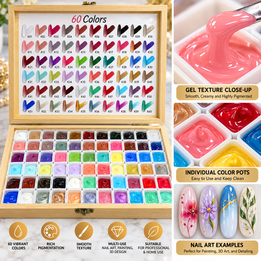Ibelieve - Ombre Gel Paints 60 Colors