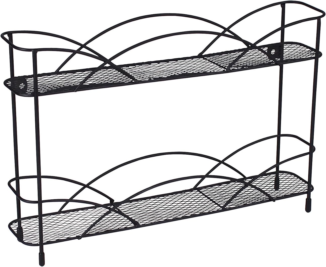 Polish Table Rack - Metal Display - 2-Tier Nail Polish Holder