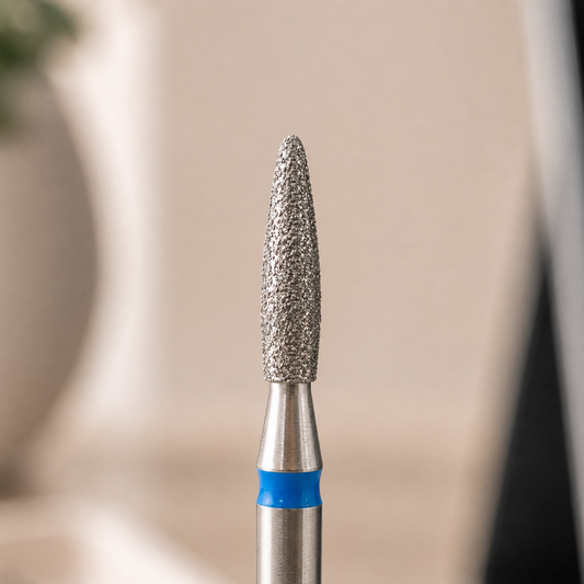Diamond Cuticle Bit Large - Medium Grit - Russian Manicure