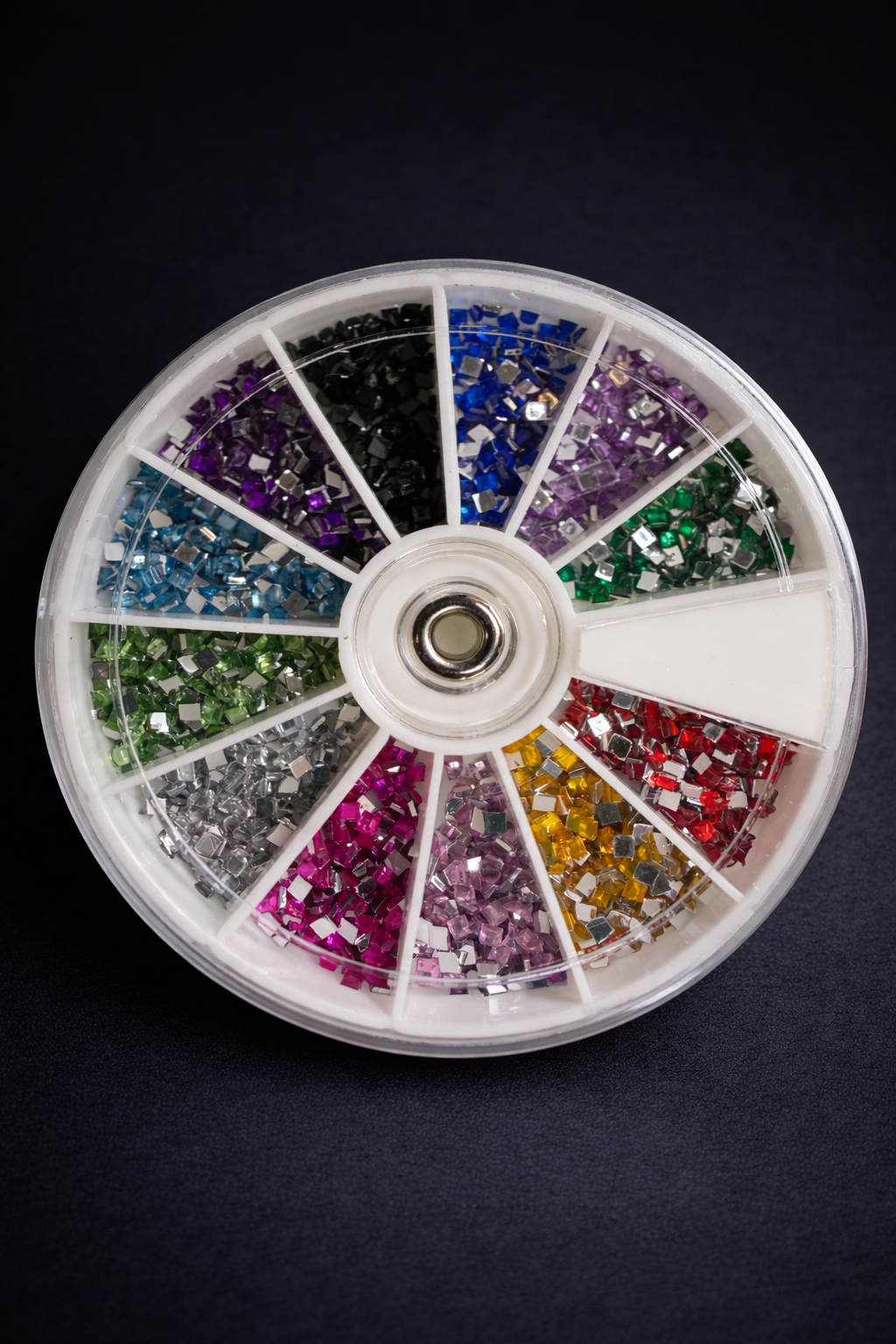 Queen - Square Assorted Rhinestones - Stones39