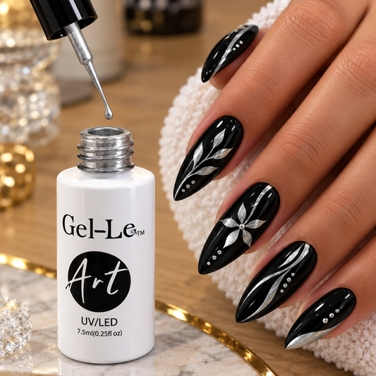 Gel-Le - A03 Silver  (Gel Art)
