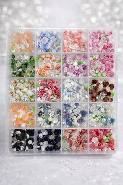 Gel-Le - 3D Rose Charms -Flowers