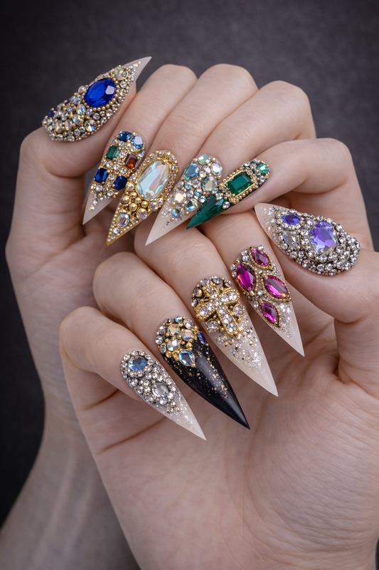 Gel-Le -3D Rhinestone Kit #31