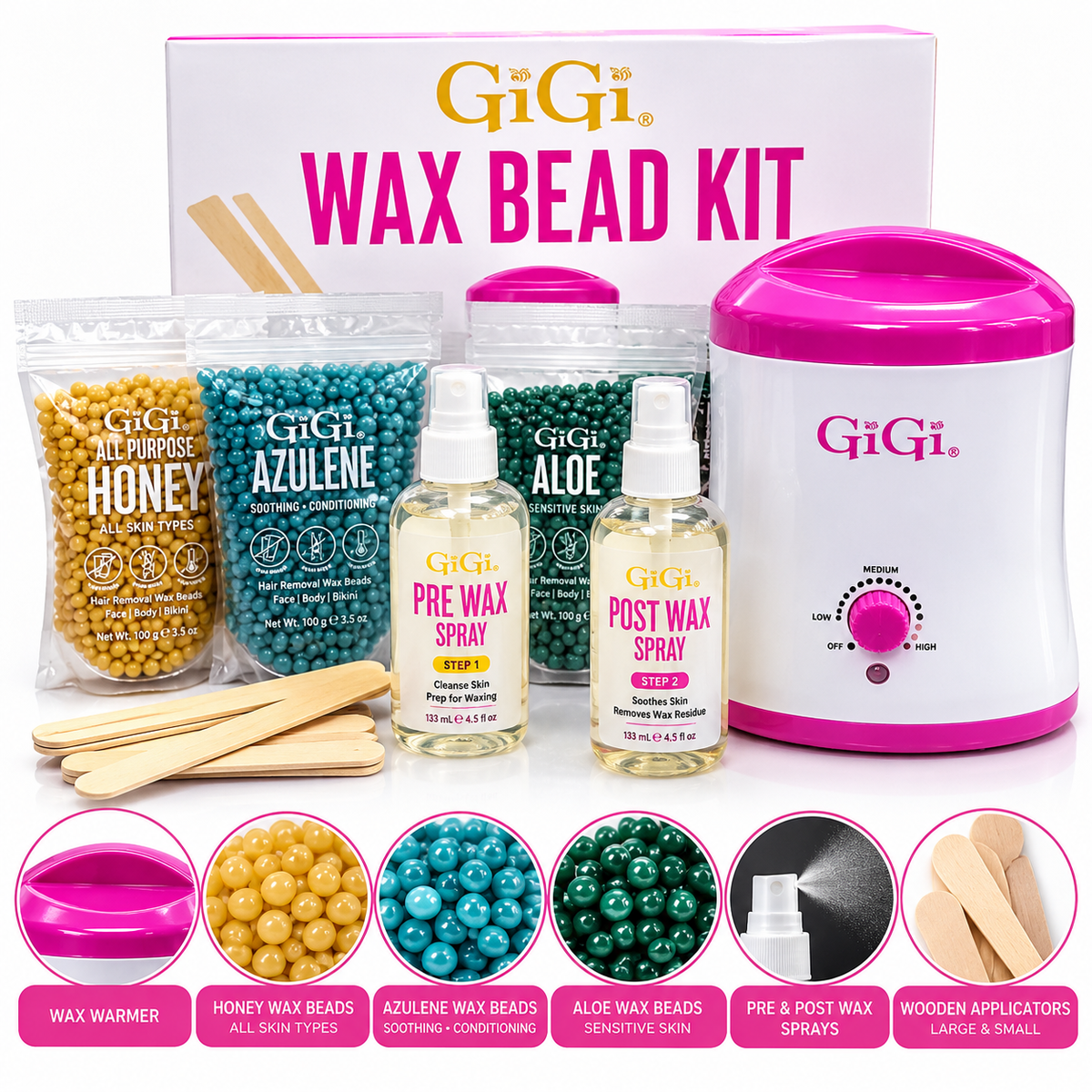 Gigi - Wax Bead Kit