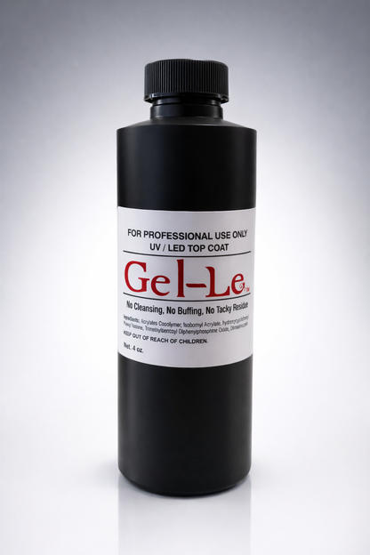 Gel-Le - Non-Cleansing Top Coat .5oz(Gel)